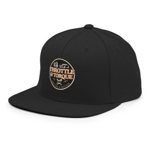 Throttle & Torque Classic Snapback Hat - Image 26