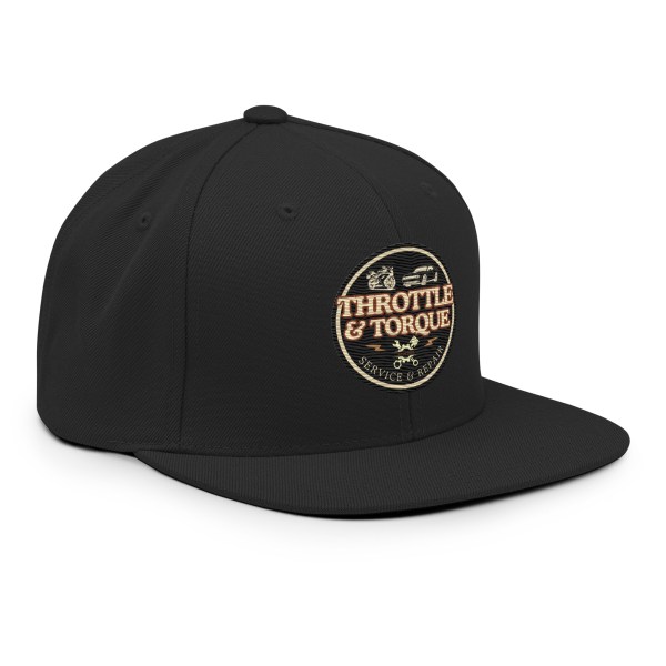 Throttle & Torque Classic Snapback Hat