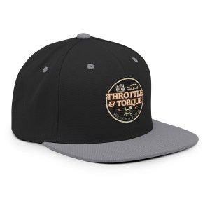 Throttle & Torque Classic Snapback Hat - Image 22