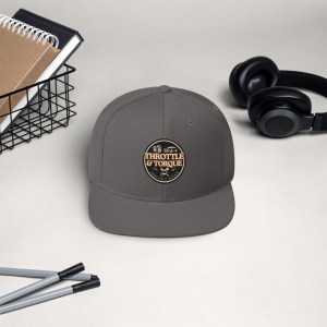 Throttle & Torque Classic Snapback Hat - Image 34