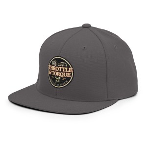 Throttle & Torque Classic Snapback Hat - Image 29