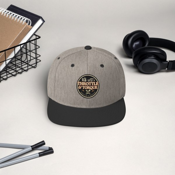 Throttle & Torque Classic Snapback Hat