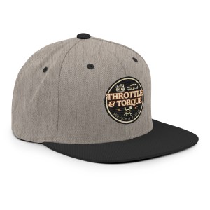 Throttle & Torque Classic Snapback Hat - Image 25