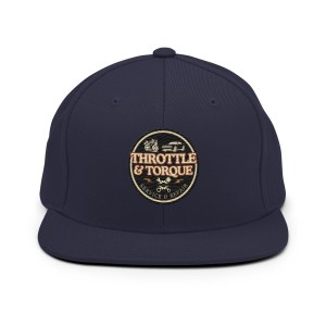 Throttle & Torque Classic Snapback Hat - Image 3