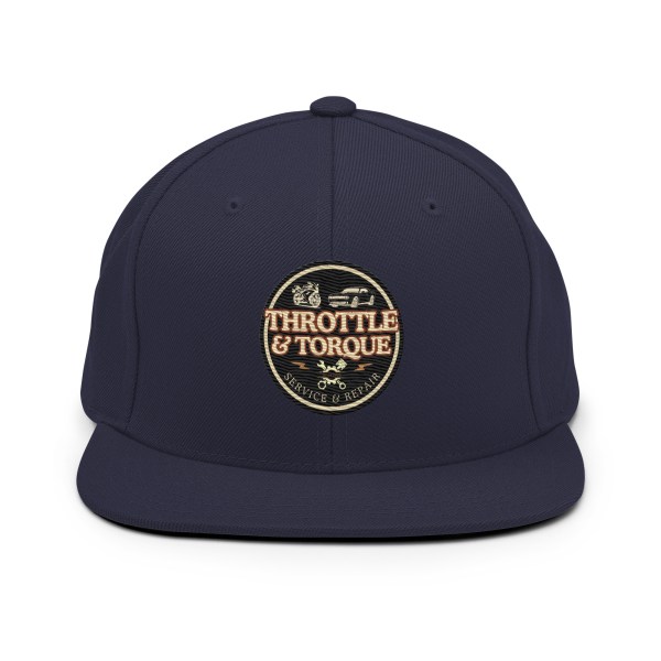 Throttle & Torque Classic Snapback Hat
