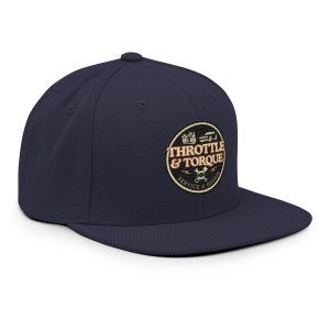 Throttle & Torque Classic Snapback Hat - Image 23