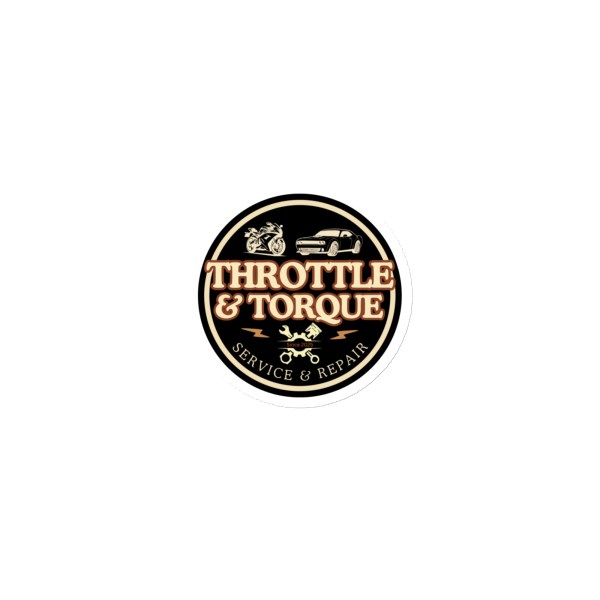 Throttle & Torque Logo Magnet