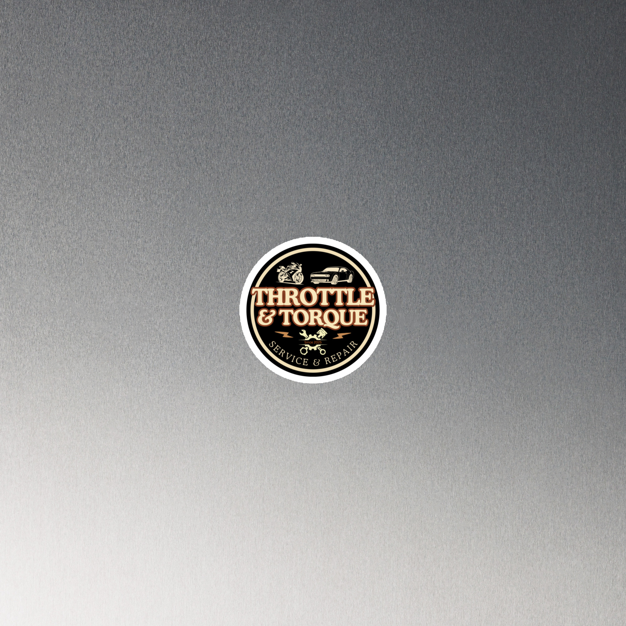 Throttle & Torque Logo Magnet - Image 2