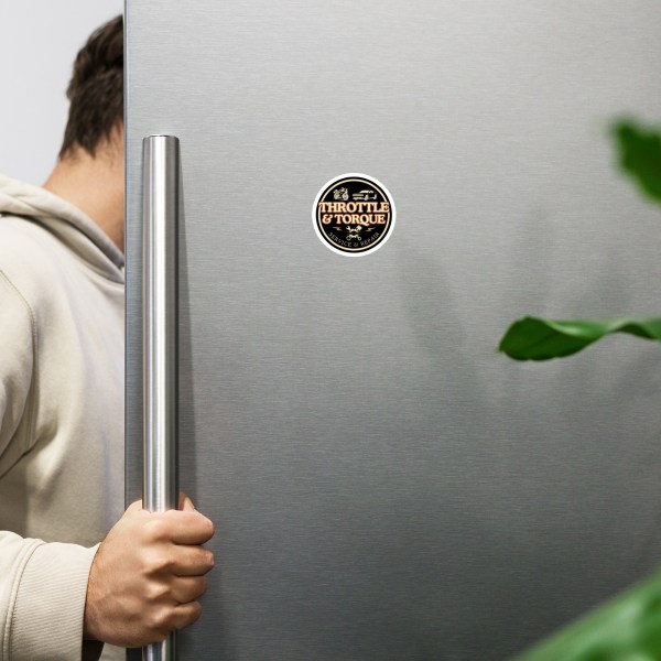 Throttle & Torque Logo Magnet
