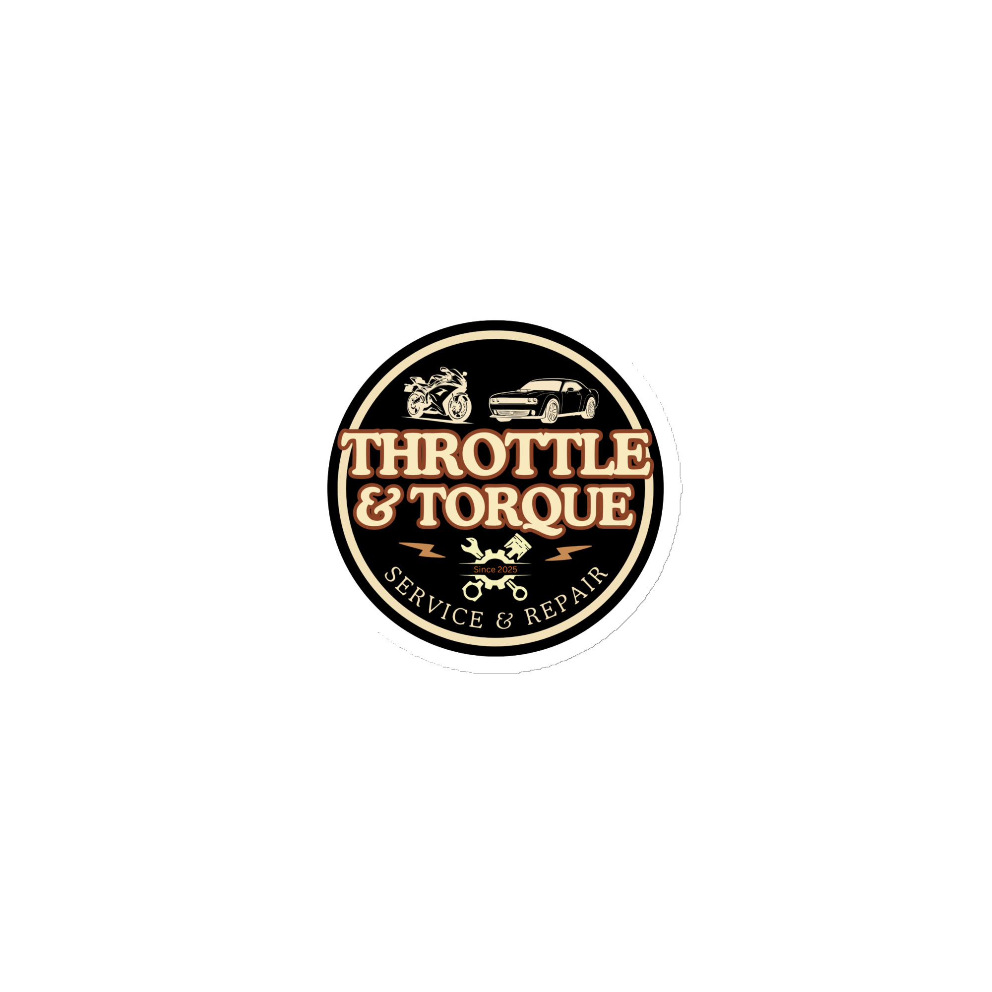 Throttle & Torque Die-Cut Magnet - Image 2