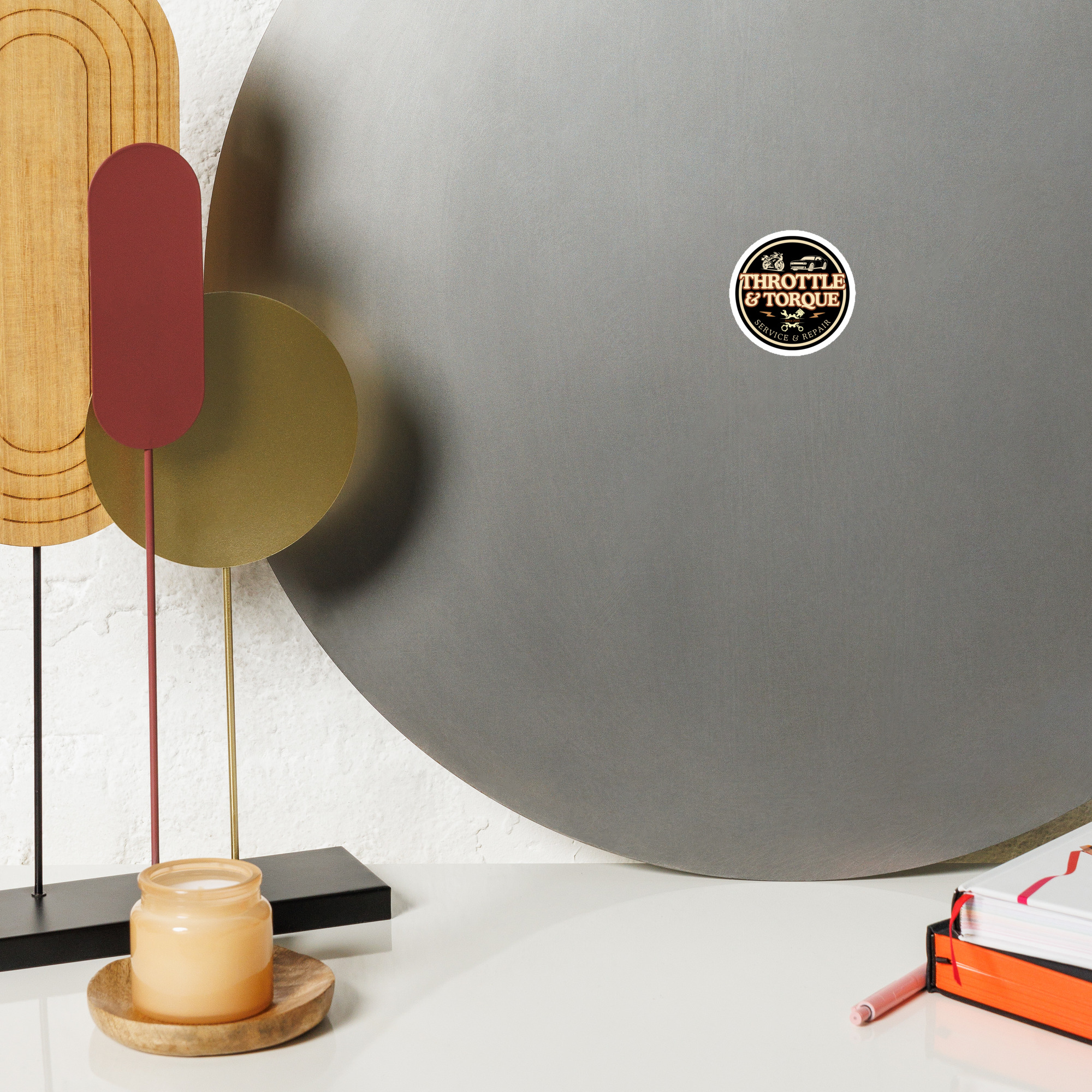 Throttle & Torque Die-Cut Magnet - Image 5