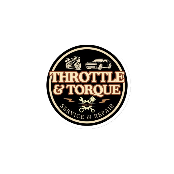 Throttle & Torque Die-Cut Magnet
