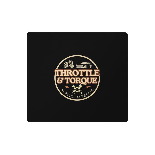 Throttle & Torque Gaming Mouse Pad