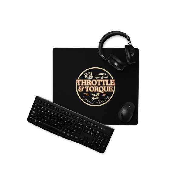 Throttle & Torque Gaming Mouse Pad