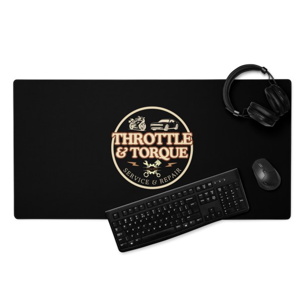 Throttle & Torque Gaming Mouse Pad