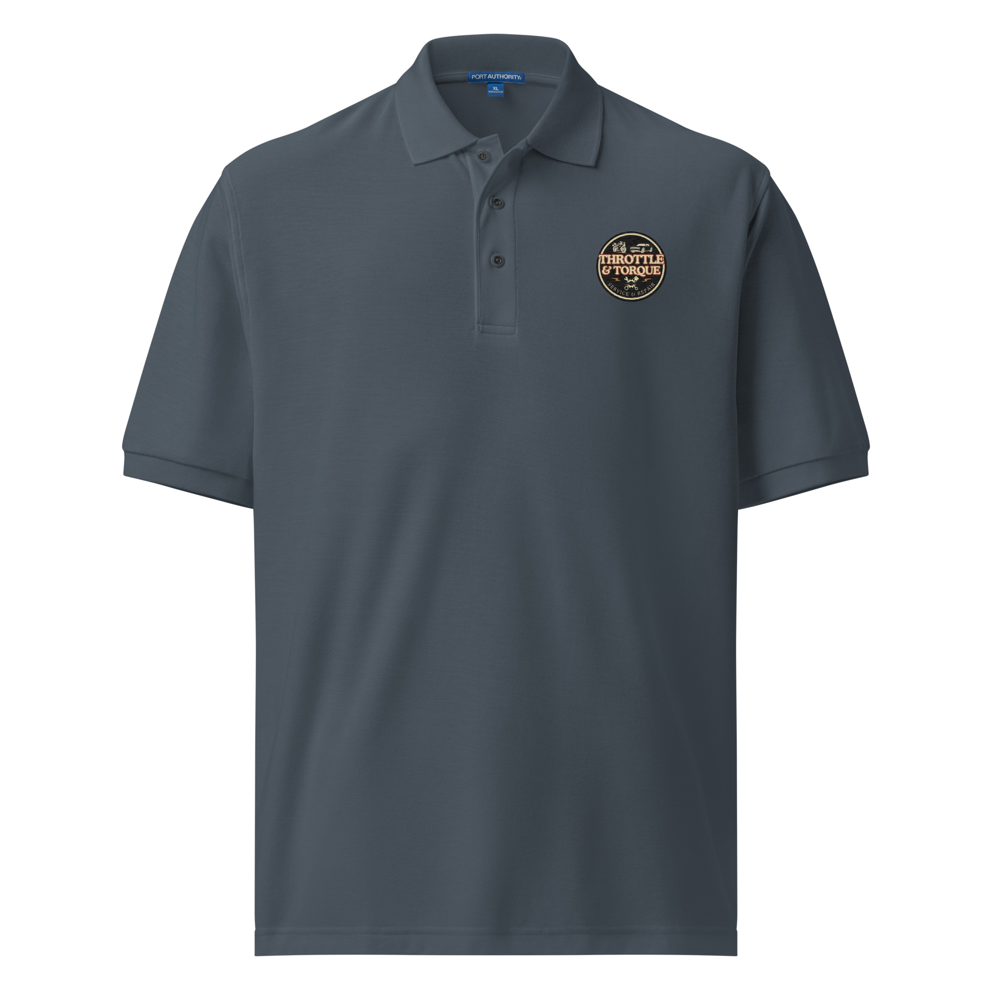 Throttle & Torque Premium Polo Shirt - Image 3