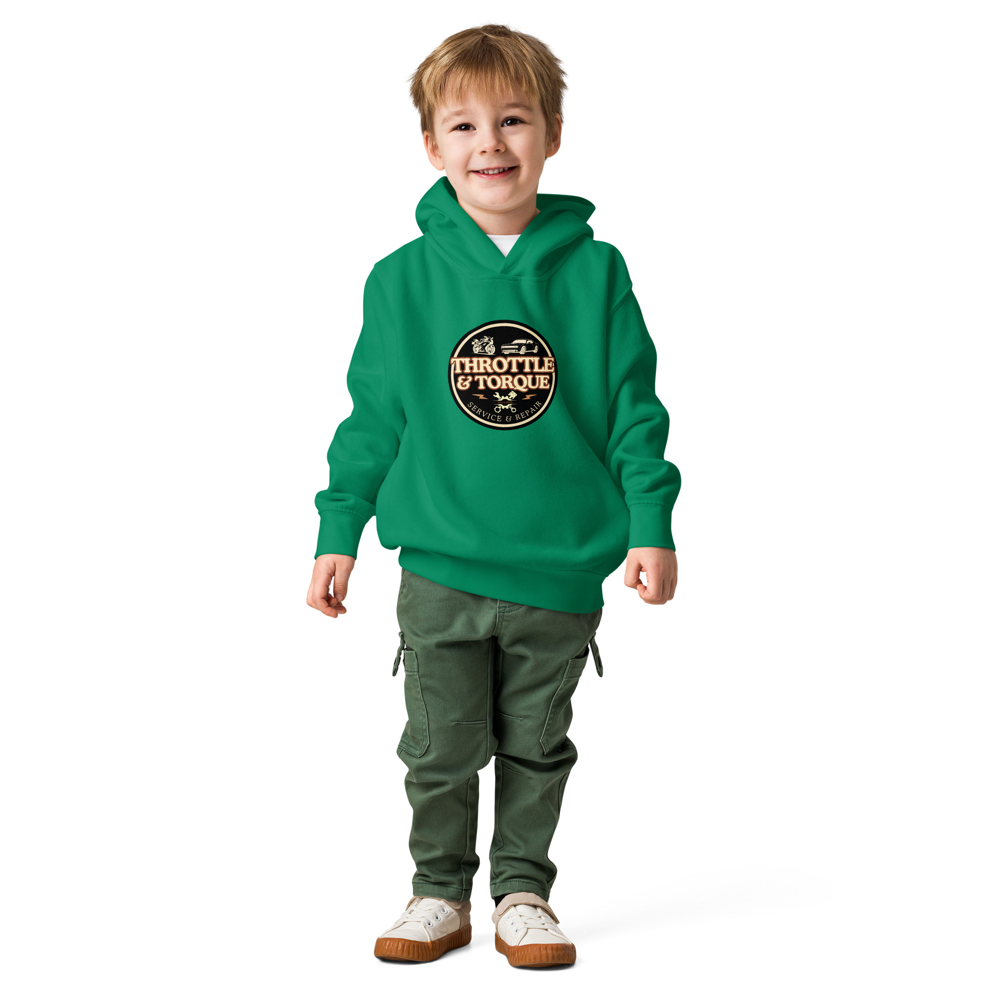 Throttle & Torque Toddler Fleece Hoodie - Image 12