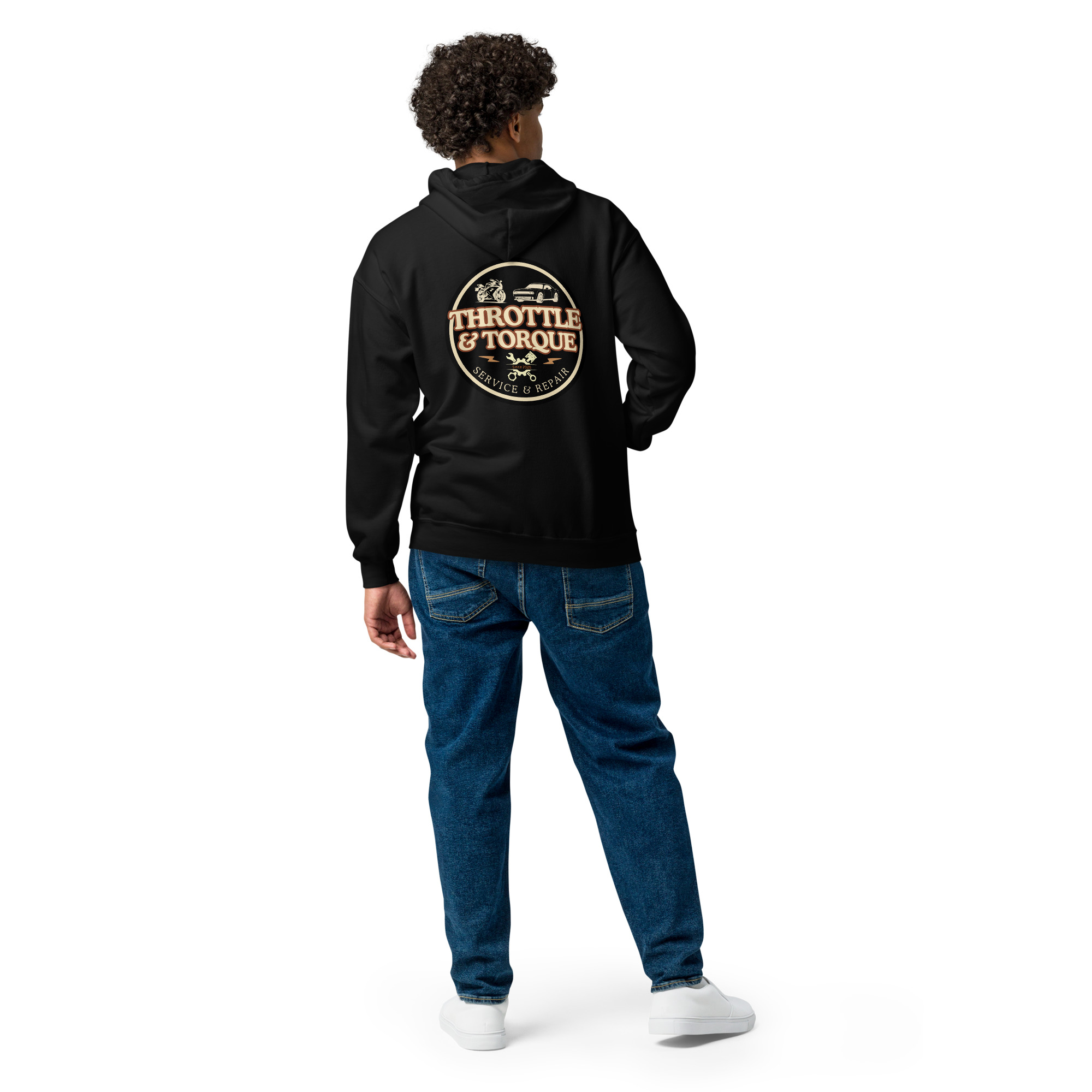 Throttle & Torque Zip-Up Hoodie - Image 26