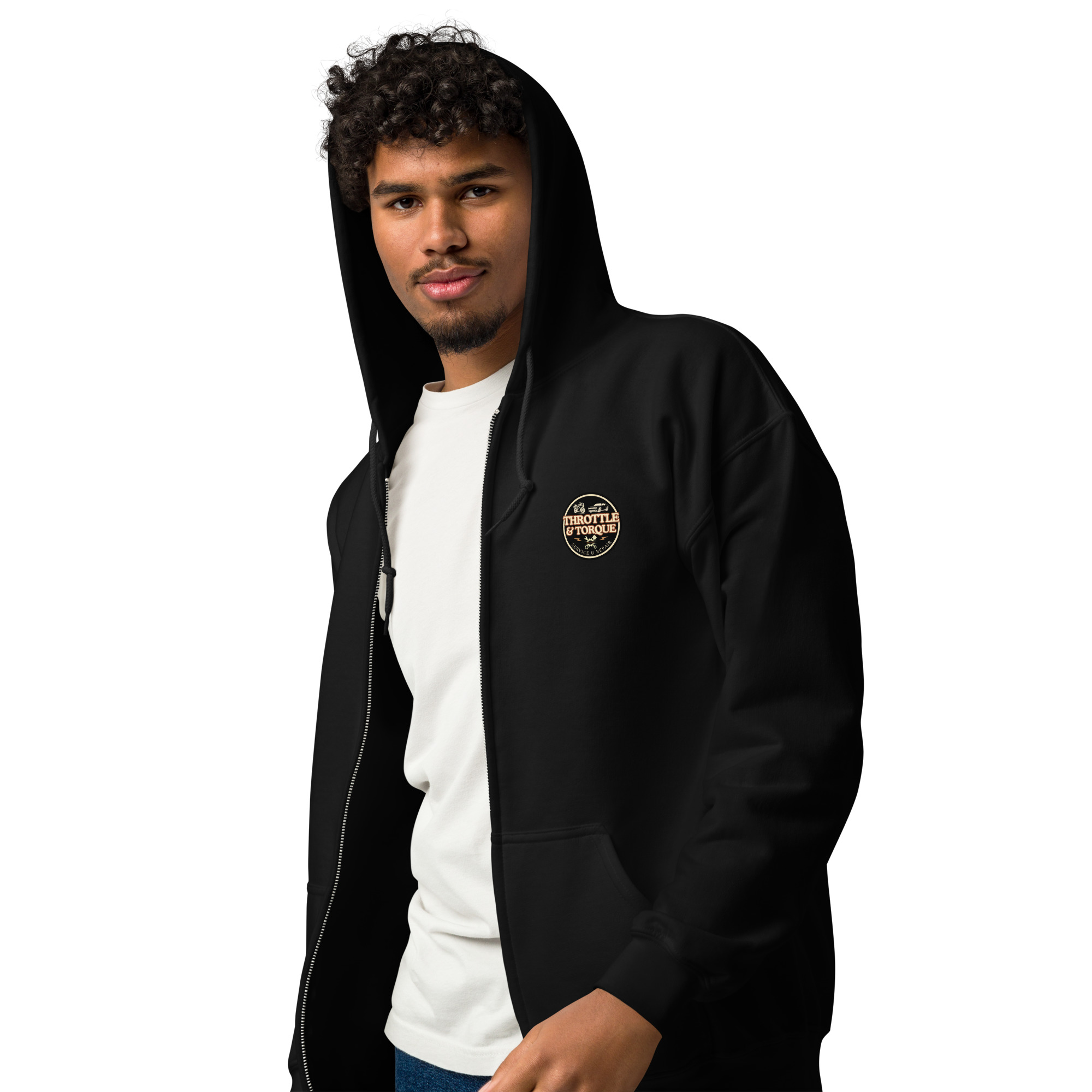 Throttle & Torque Zip-Up Hoodie - Image 31