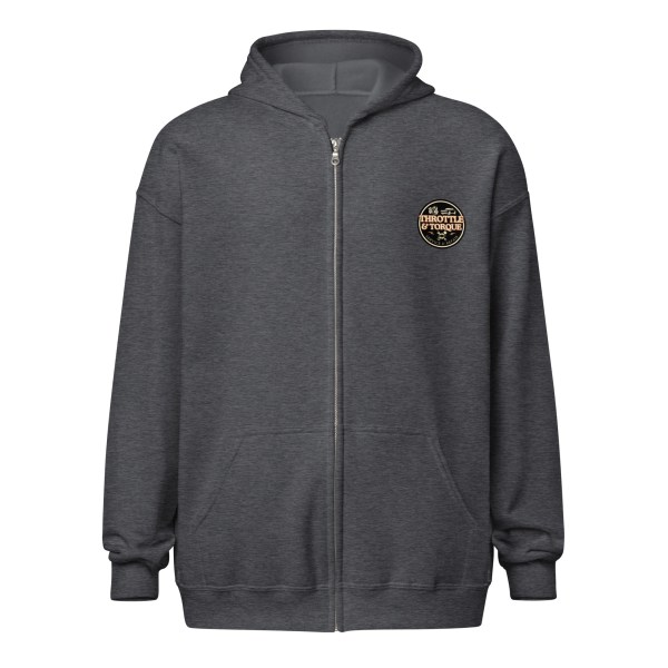Throttle & Torque Zip-Up Hoodie