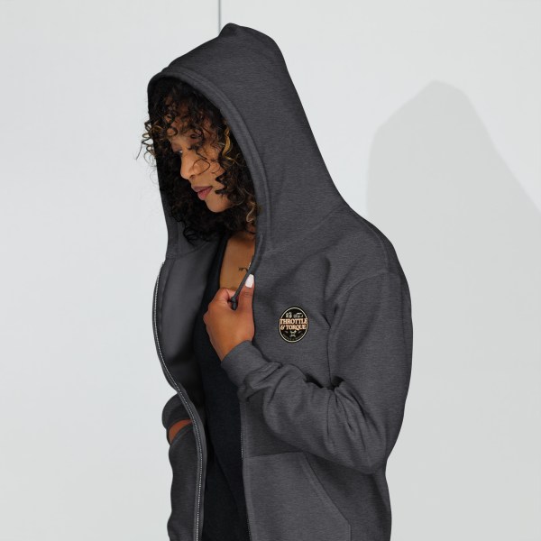 Throttle & Torque Zip-Up Hoodie