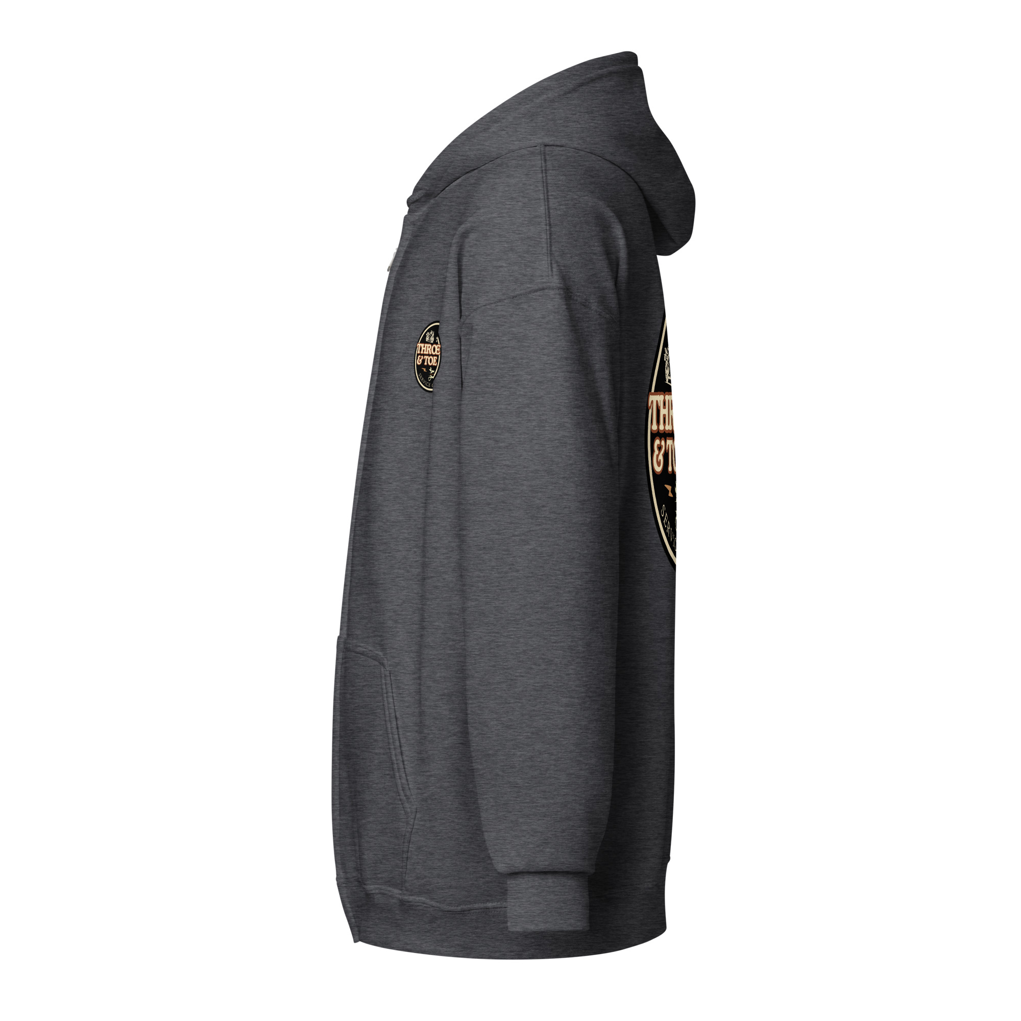 Throttle & Torque Zip-Up Hoodie - Image 14