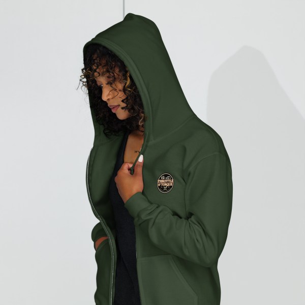 Throttle & Torque Zip-Up Hoodie