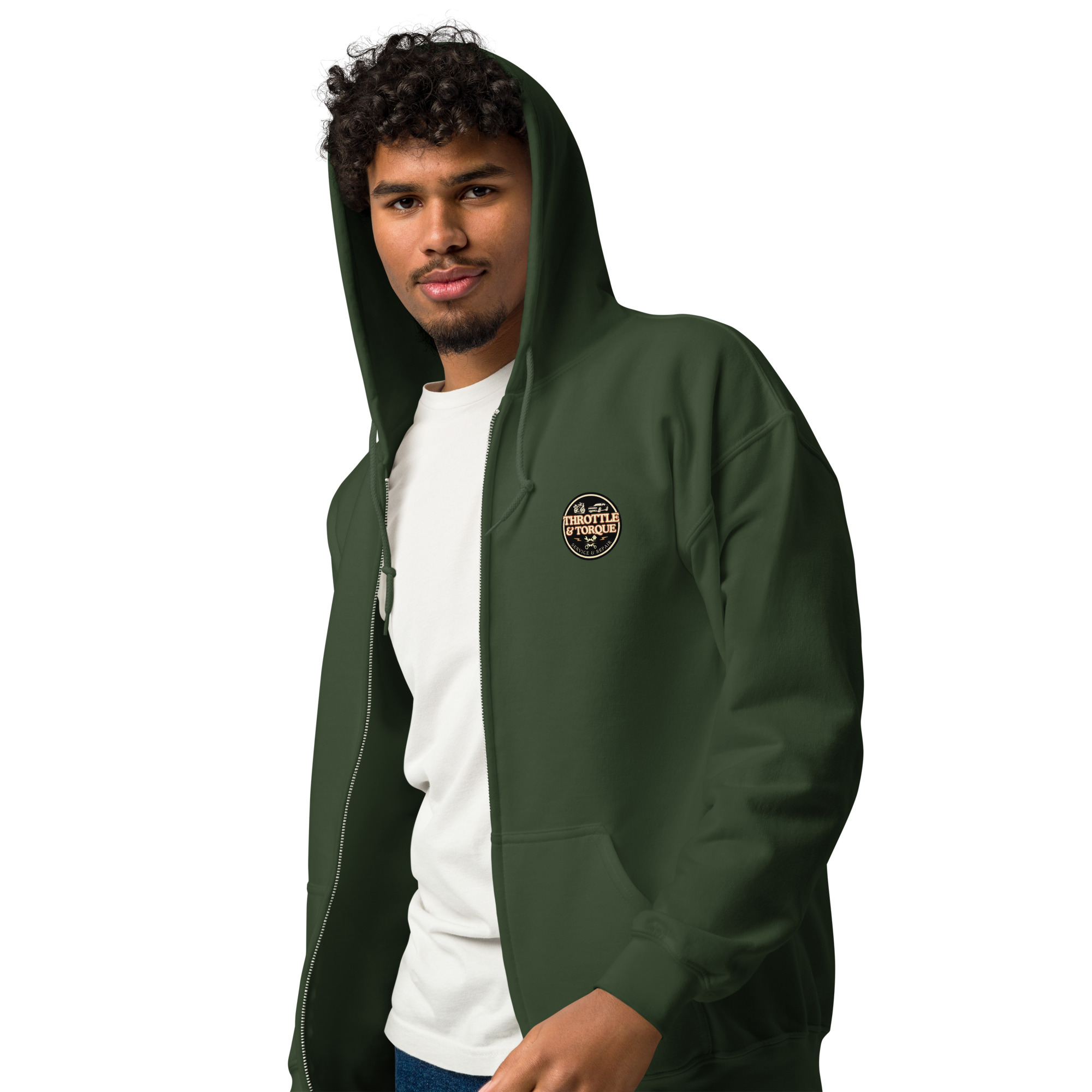 Throttle & Torque Zip-Up Hoodie - Image 33