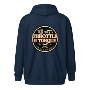 Throttle & Torque Zip-Up Hoodie - Image 2
