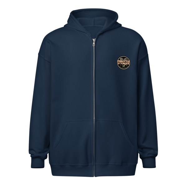 Throttle & Torque Zip-Up Hoodie