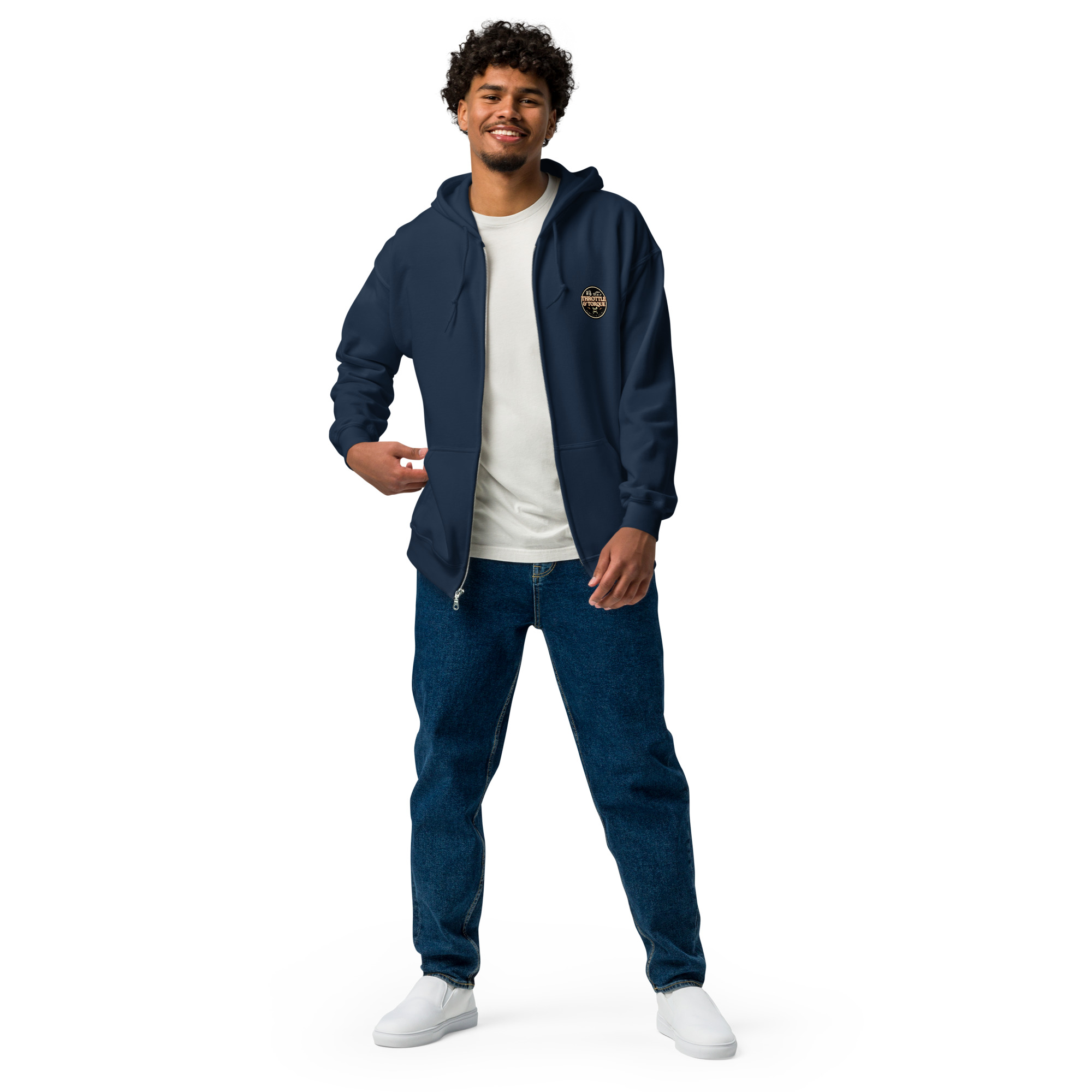 Throttle & Torque Zip-Up Hoodie - Image 22