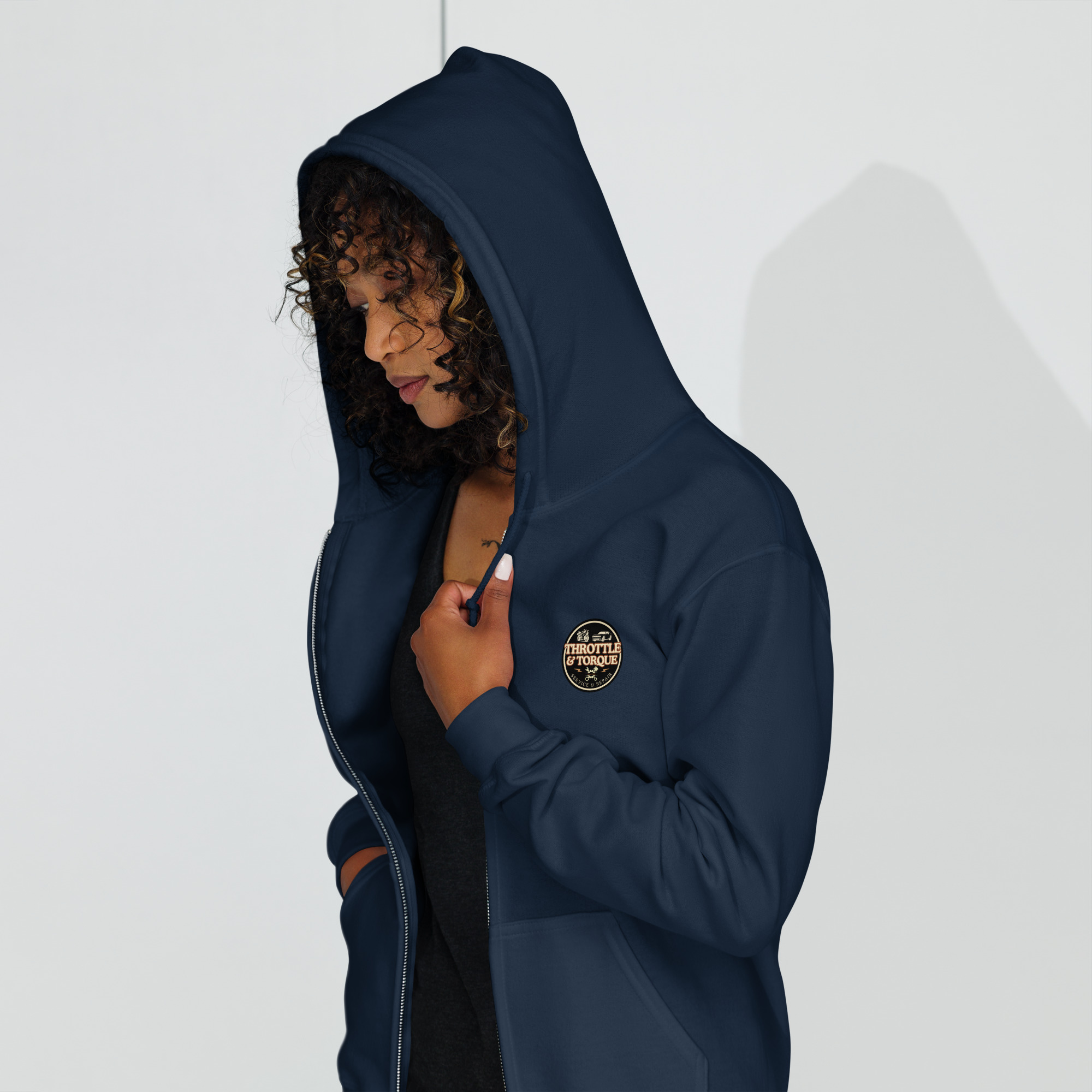Throttle & Torque Zip-Up Hoodie - Image 47