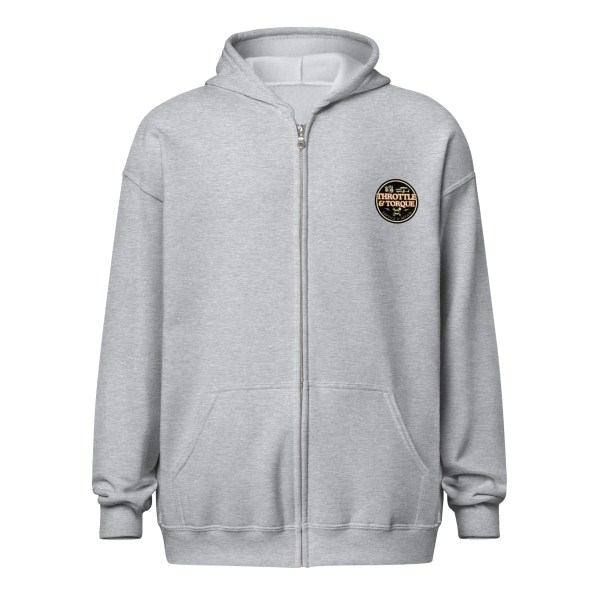 Throttle & Torque Zip-Up Hoodie