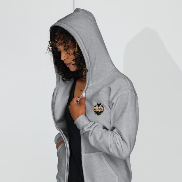 Throttle & Torque Zip-Up Hoodie