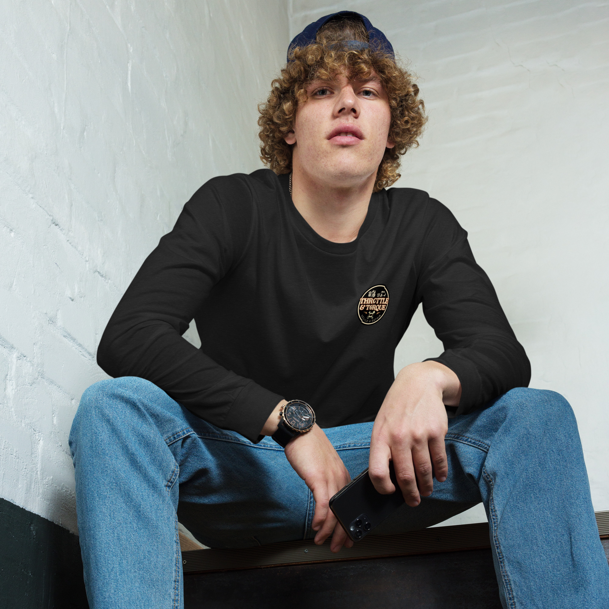 Throttle & Torque Long Sleeve Tee - Image 49