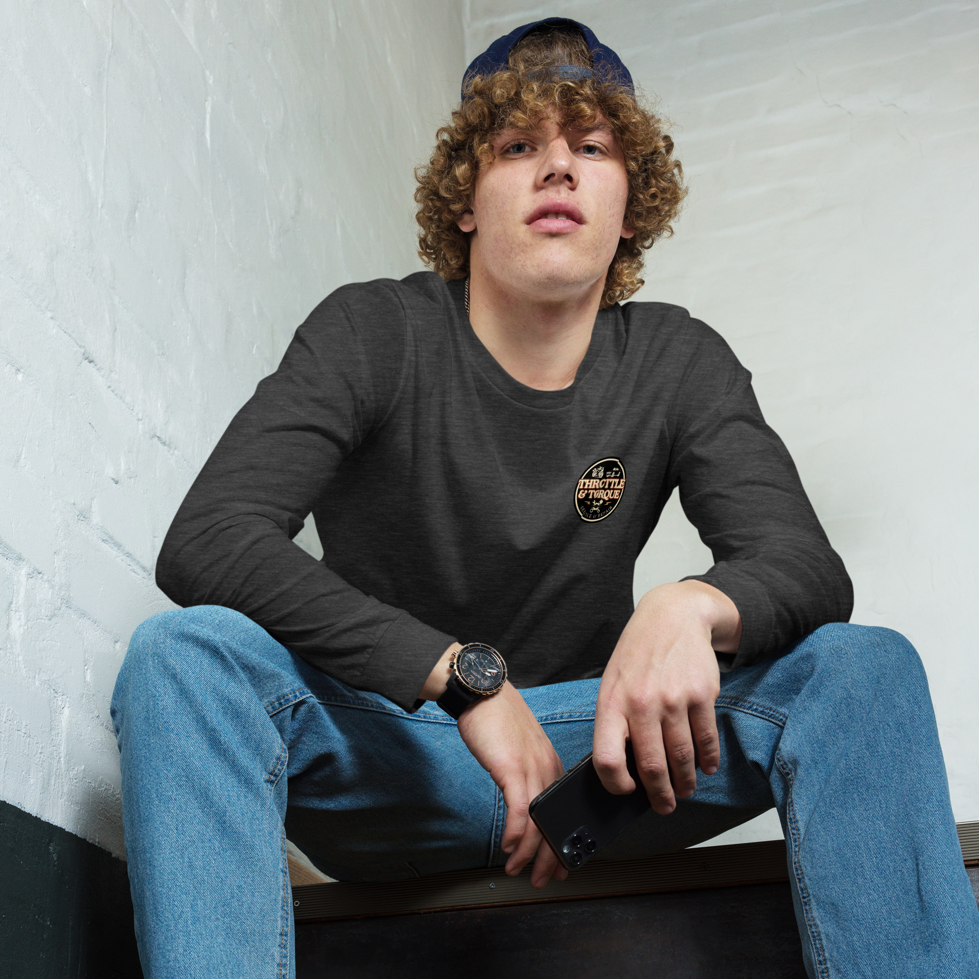 Throttle & Torque Long Sleeve Tee - Image 52