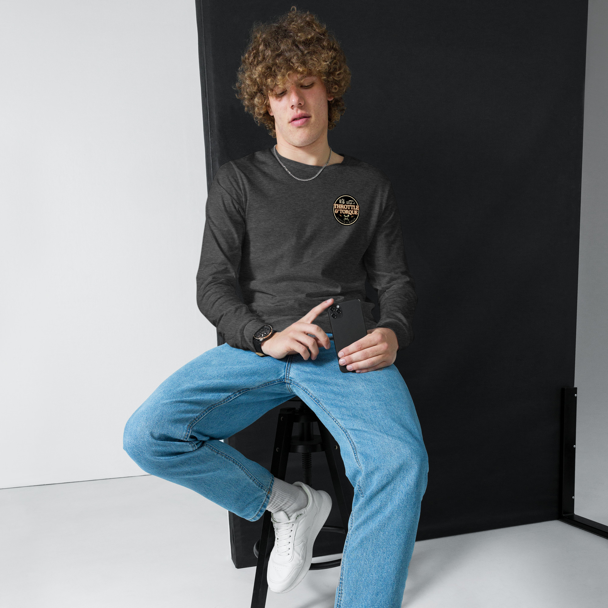 Throttle & Torque Long Sleeve Tee - Image 46