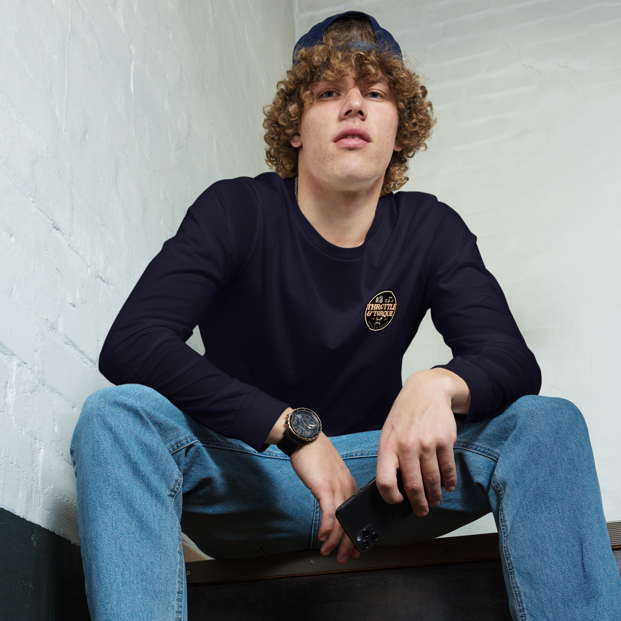 Throttle & Torque Long Sleeve Tee - Image 51