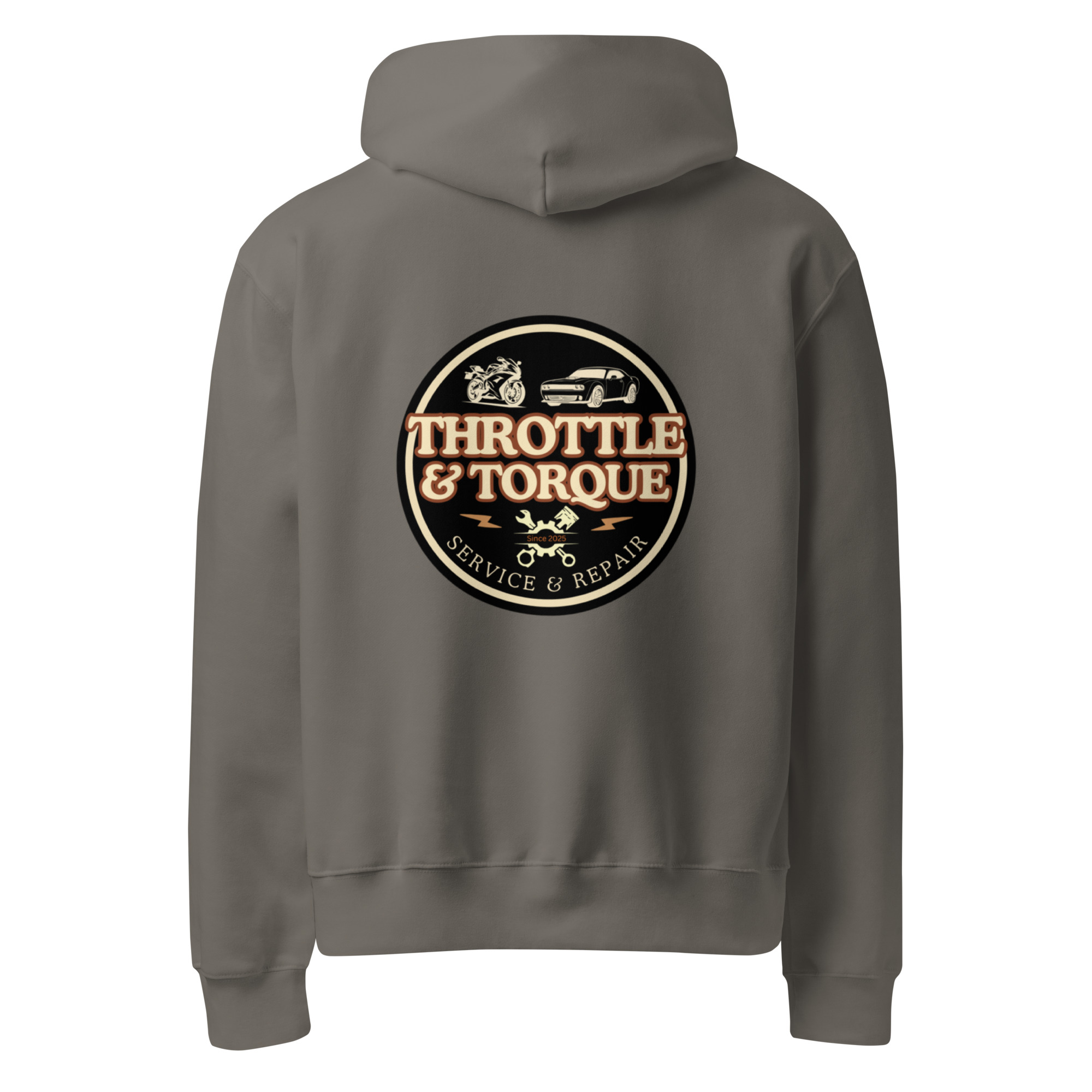 Throttle & Torque Oversized Hoodie - Image 5