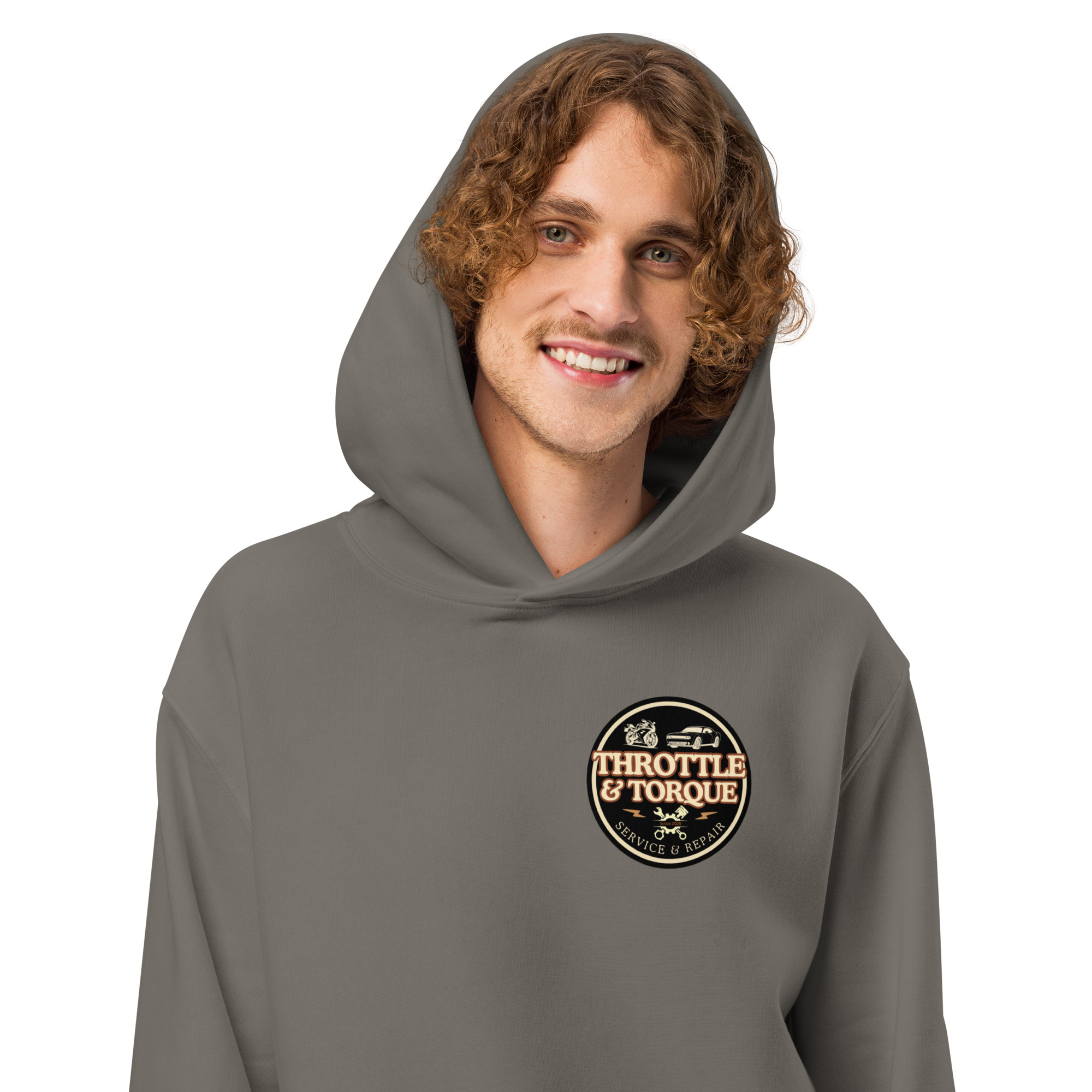 Throttle & Torque Oversized Hoodie - Image 54