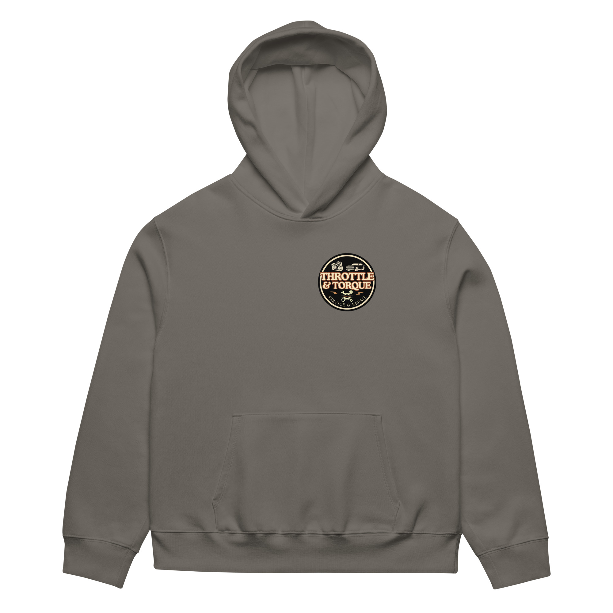 Throttle & Torque Oversized Hoodie - Image 106
