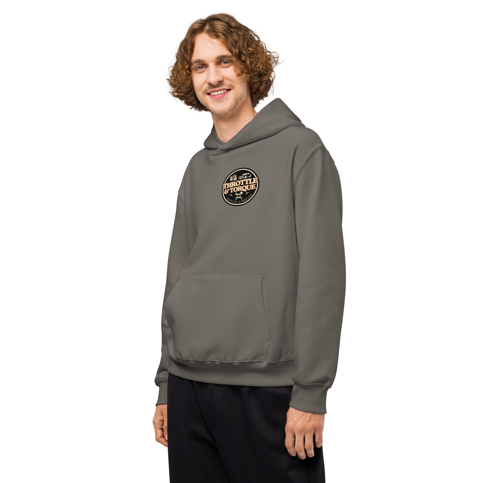 Throttle & Torque Oversized Hoodie - Image 61