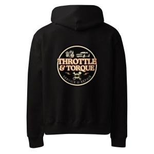 Throttle & Torque Oversized Hoodie - Image 1