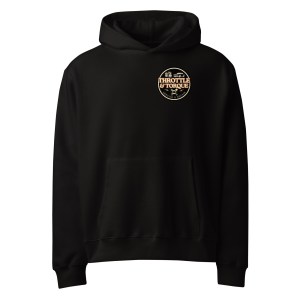 Throttle & Torque Oversized Heavyweight Hoodie - Image 1