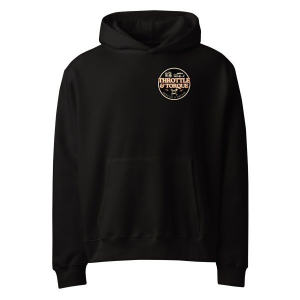 Throttle & Torque Oversized Heavyweight Hoodie