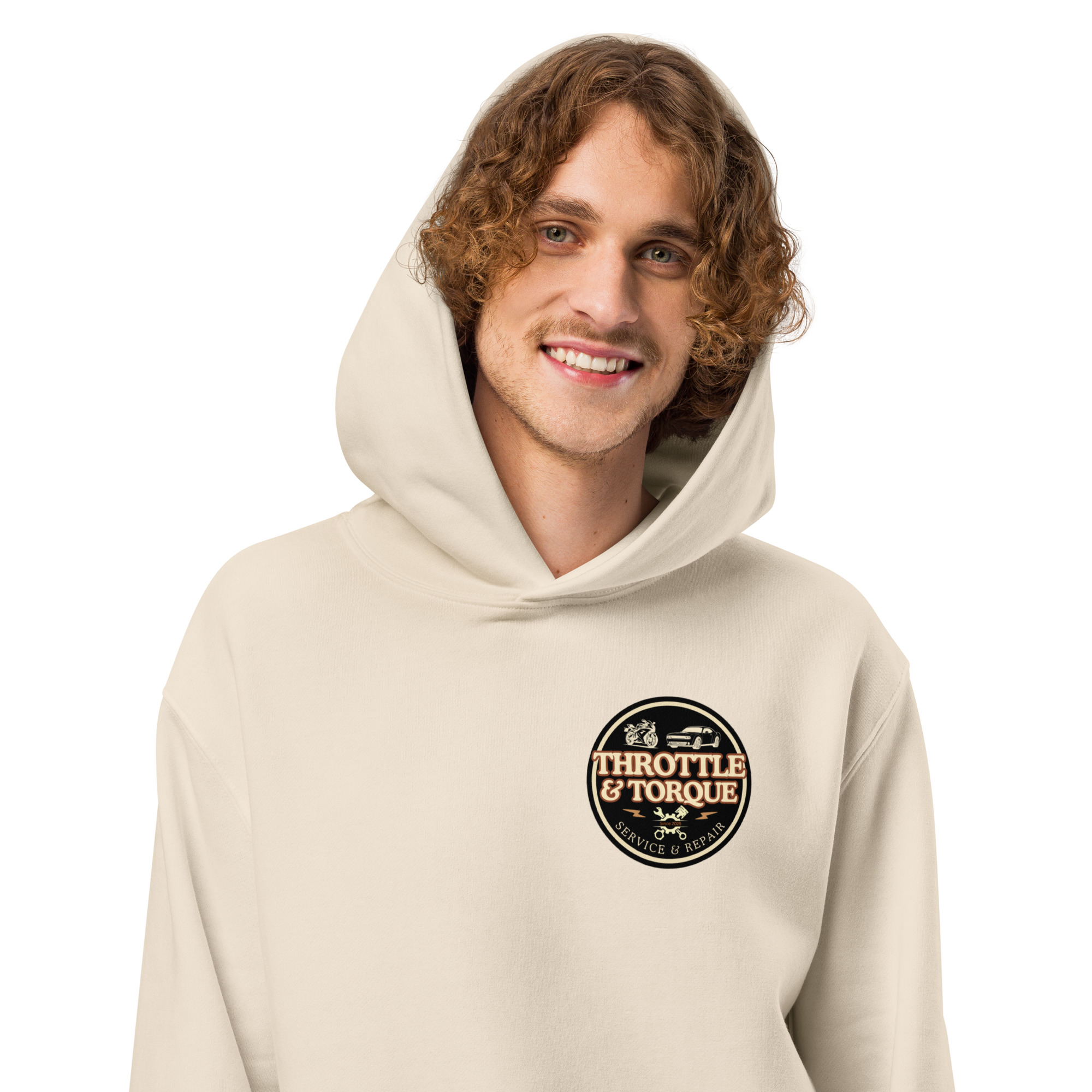Throttle & Torque Oversized Hoodie - Image 55