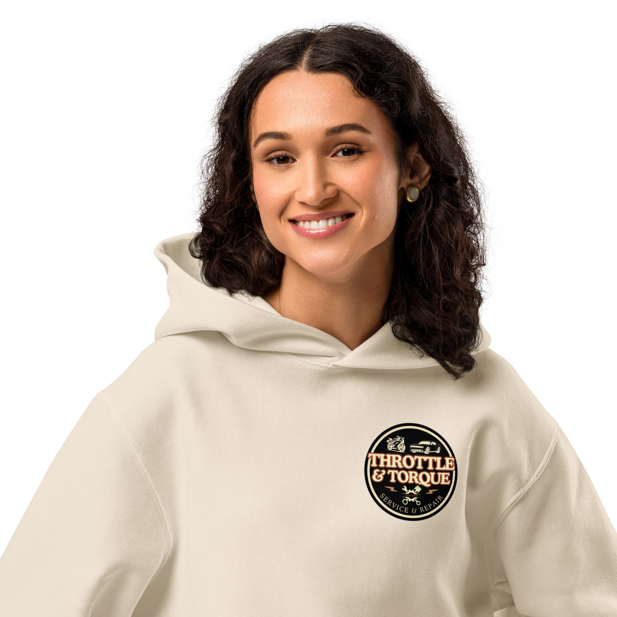 Throttle & Torque Oversized Hoodie - Image 90