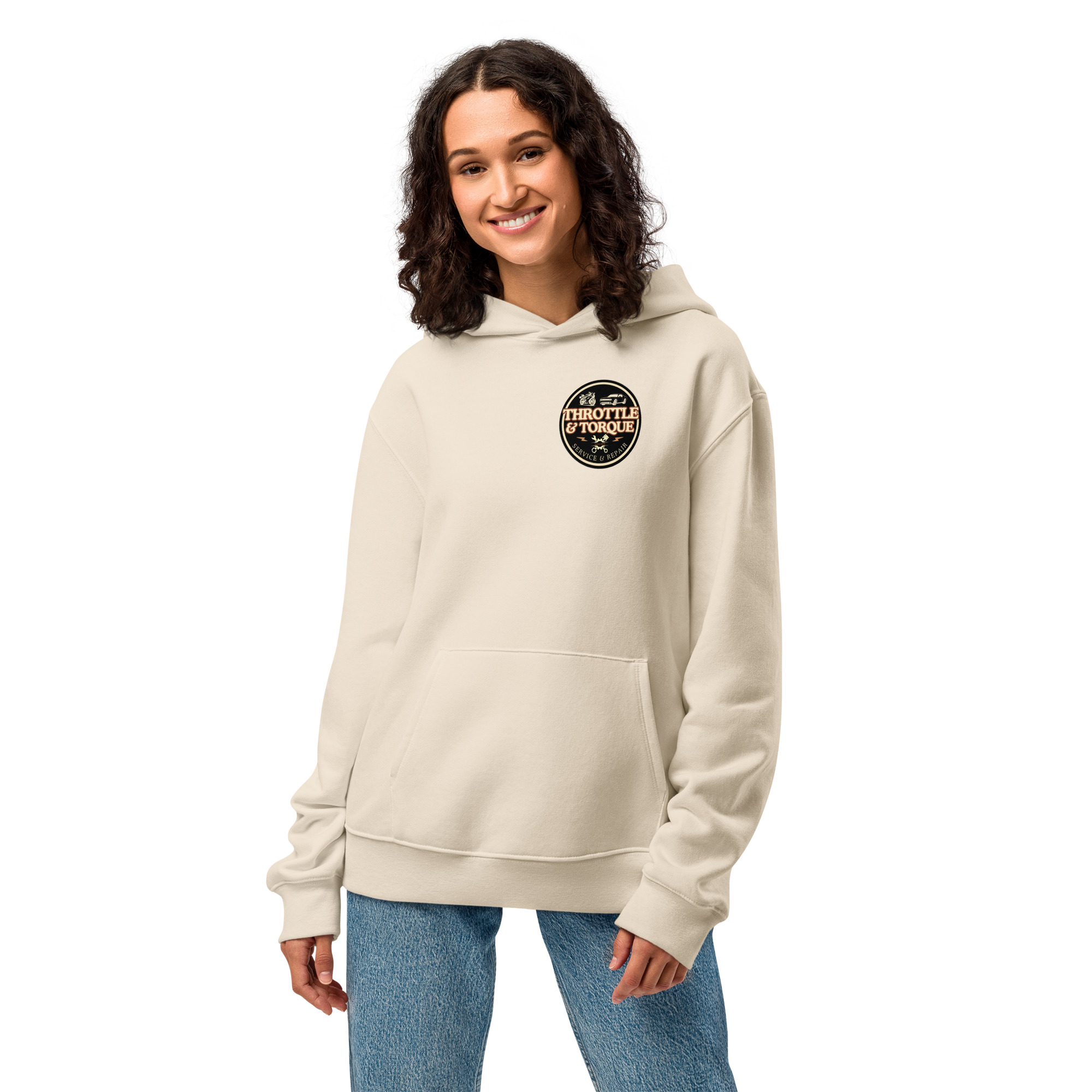 Throttle & Torque Oversized Hoodie - Image 83
