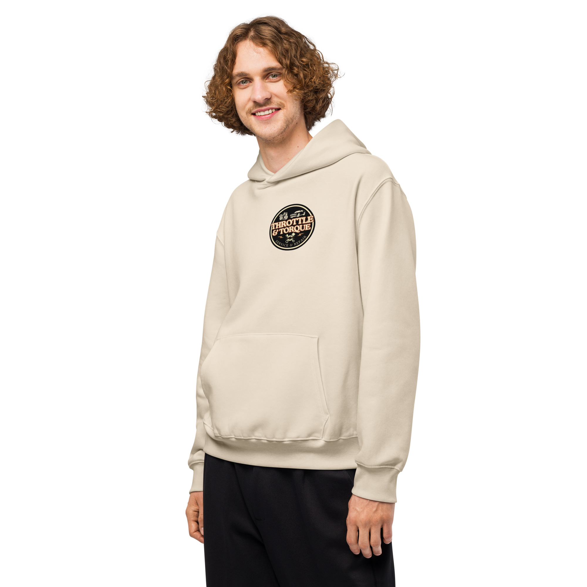 Throttle & Torque Oversized Hoodie - Image 62