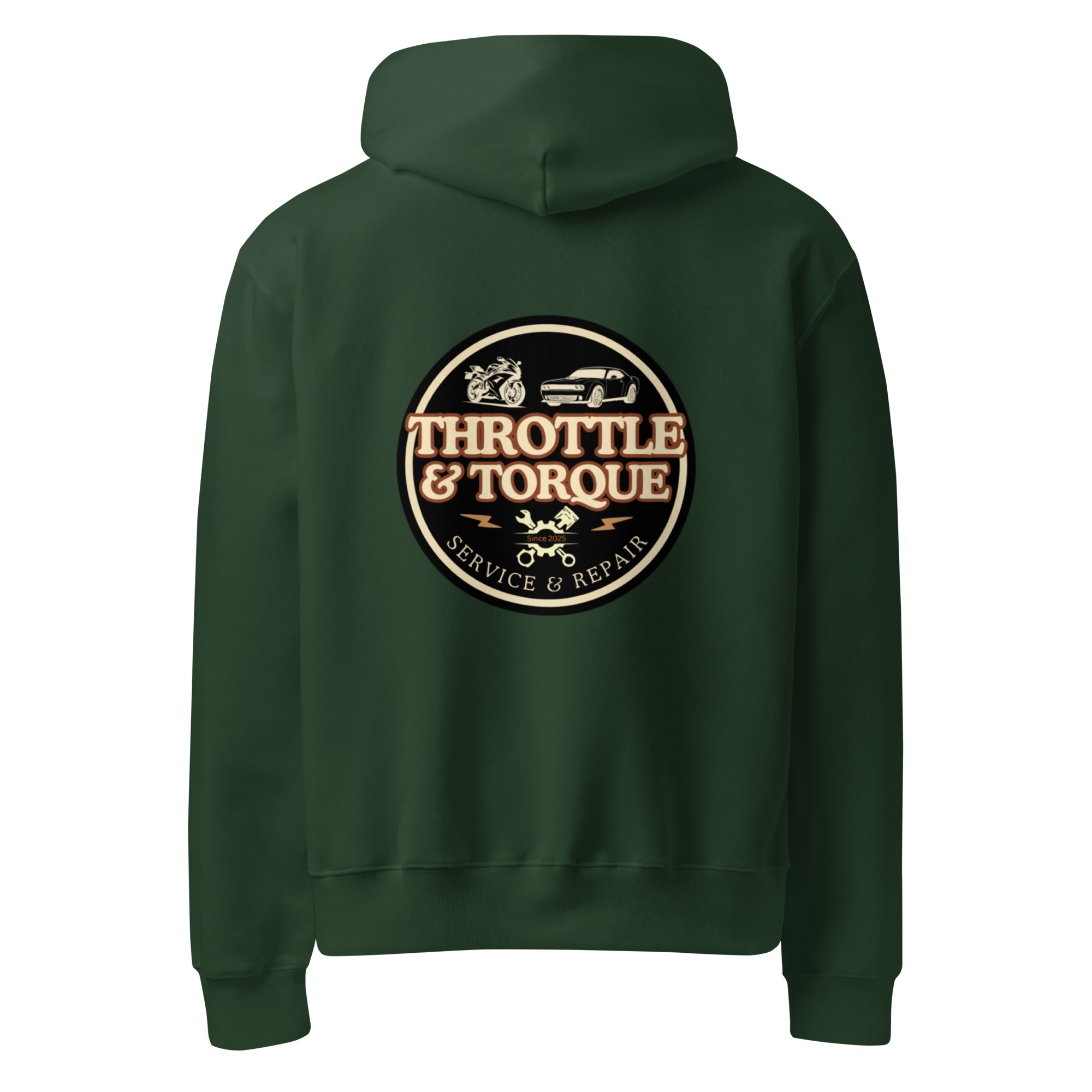Throttle & Torque Oversized Hoodie - Image 4